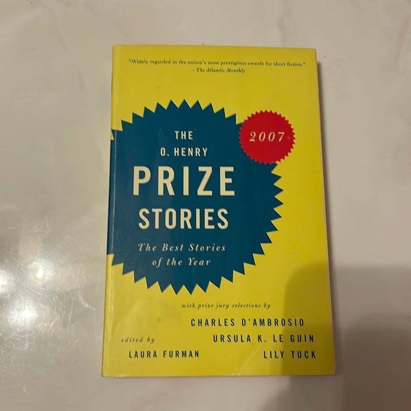 O. Henry Prize Stories 2007