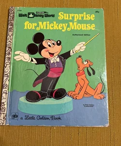 Surprise For Mickey Mouse (Disney) Little Golden Book