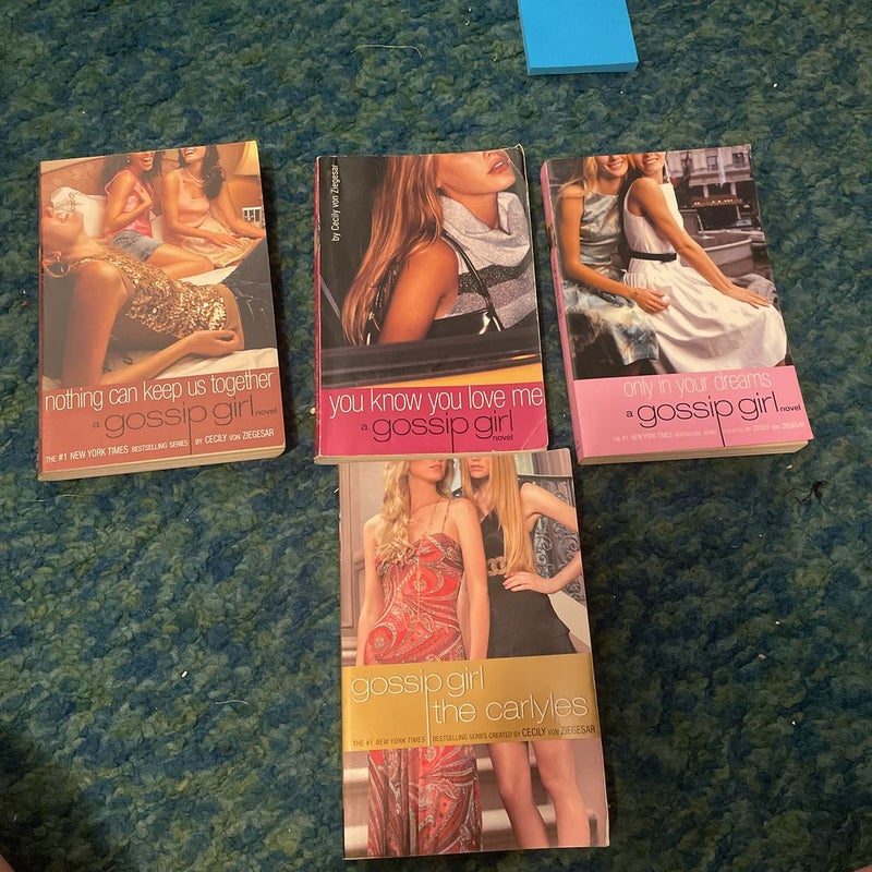 4 gossip girl books