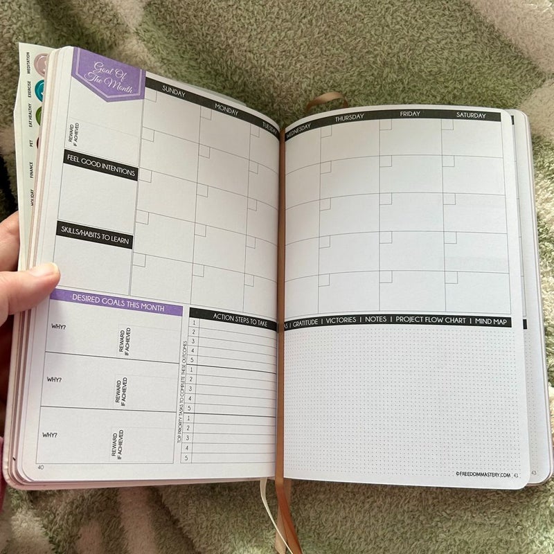 ADHD Planner - unused & undated 