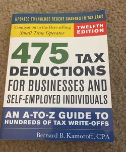 475 Tax Deductions for Busines