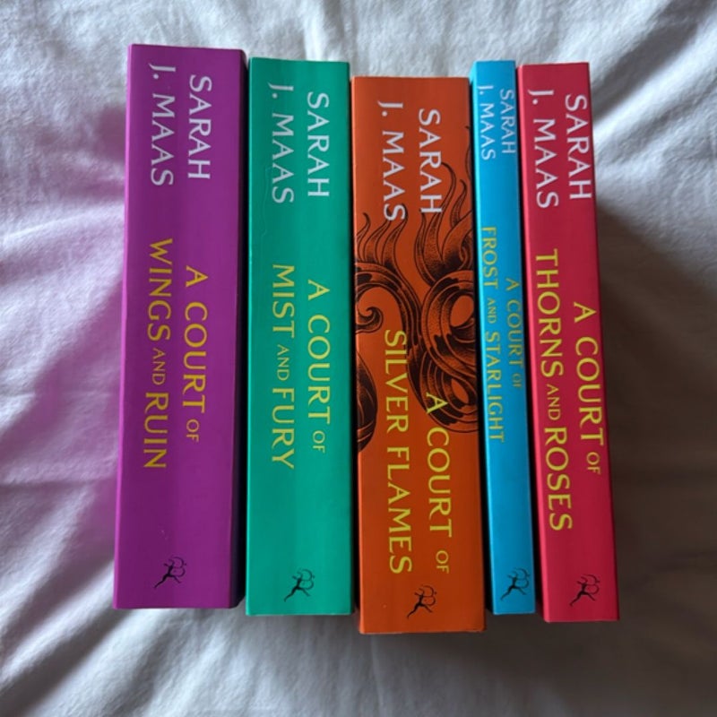 A Court of Wings and Ruin- Complete Series 