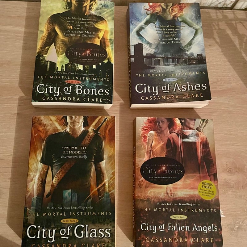 The Mortal Instruments Set 1-4 by Cassandra Clare, Paperback | Pangobooks