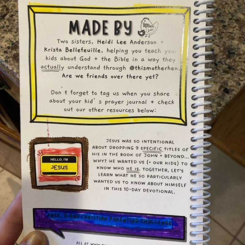 My Prayer Journal: Elementary (cover/title page written on only)
