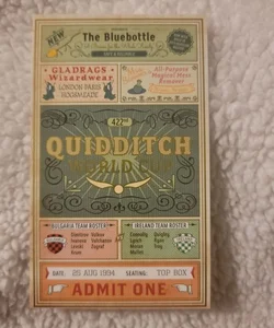 Harry Potter Quidditch World Cup Ticket 