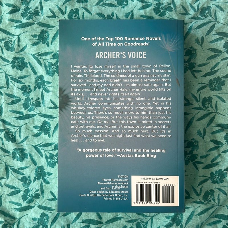 Archer's Voice by Mia Sheridan, Paperback Pangobooks