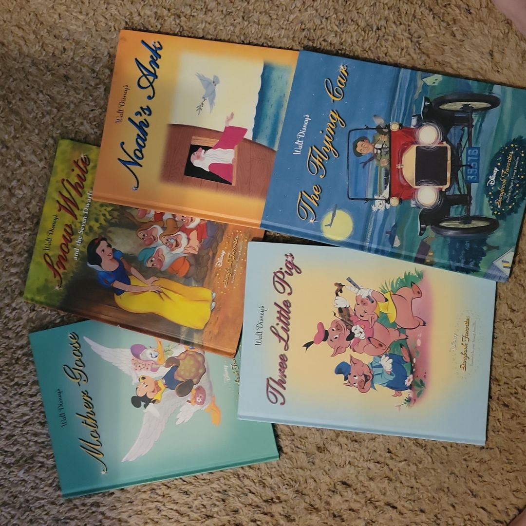 Lot of 5 Disney Books