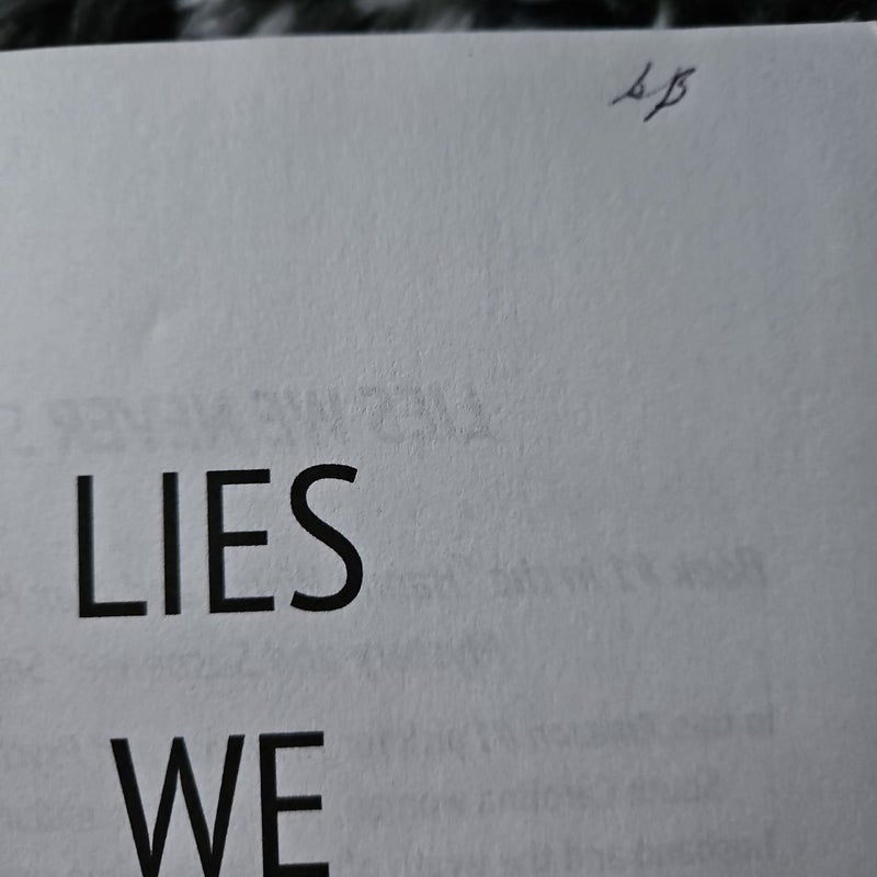 Lies We Never See