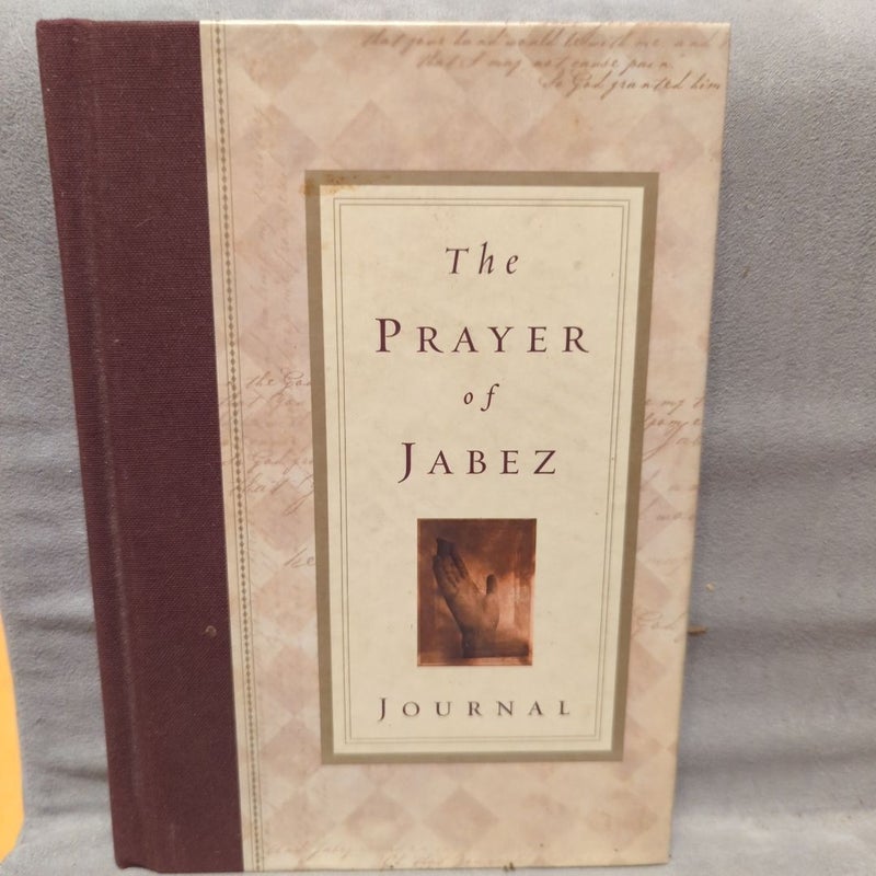 The prayer of Jabez Journal