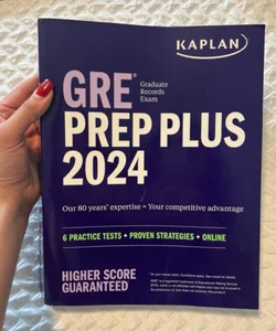 GRE Prep Plus 2024