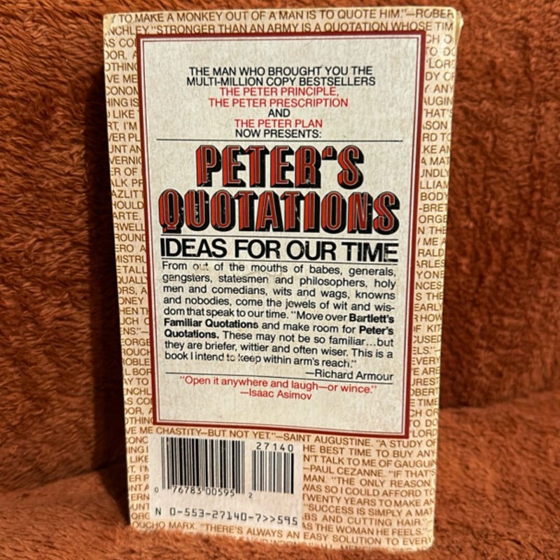 Peter's Quotations