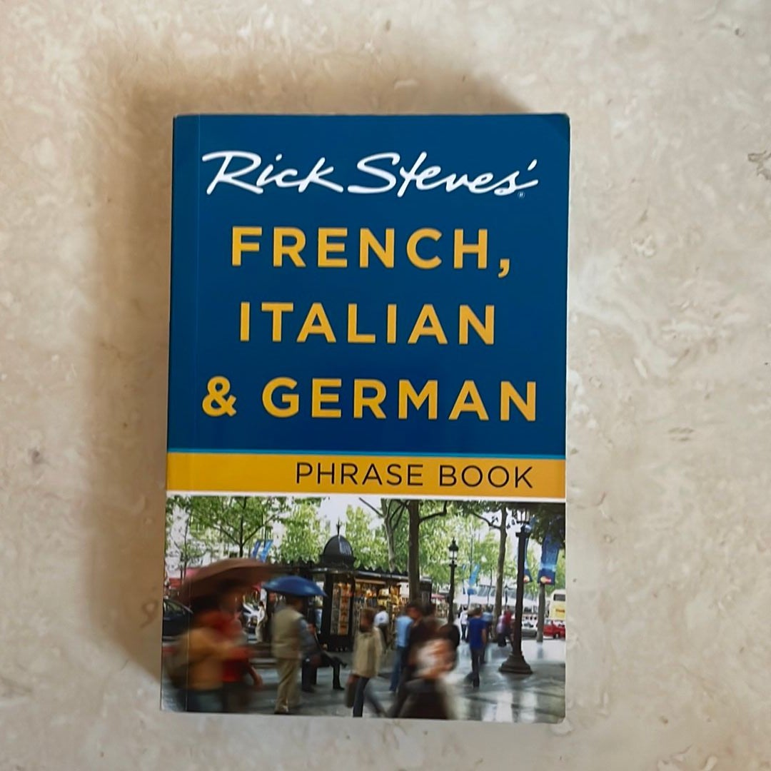 Book　Phrase　and　Rick　Italian　by　Pangobooks　French,　Paperback　German　Steves,