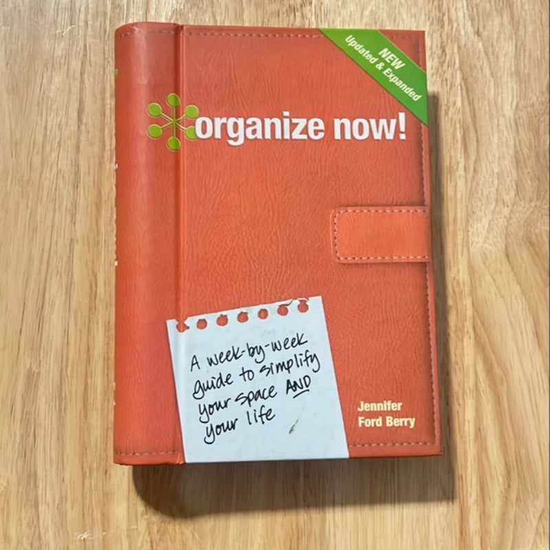 Organize Now!