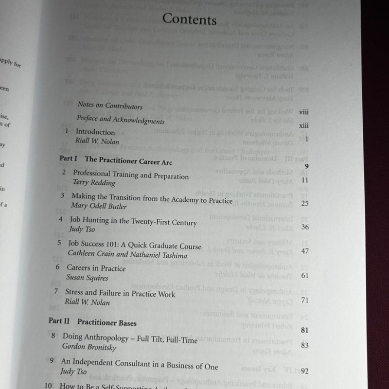 A Handbook of Practicing Anthropology