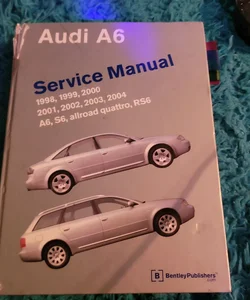 Audi A6 (C5) Service Manual 1998, 1999, 2000, 2001, 2002, 2003 2004