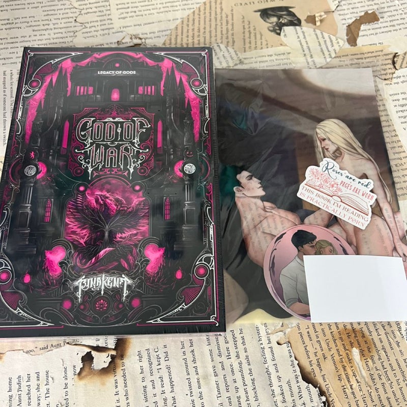 BFDC GOW Books For Days Crate God Of War Rina Kent
