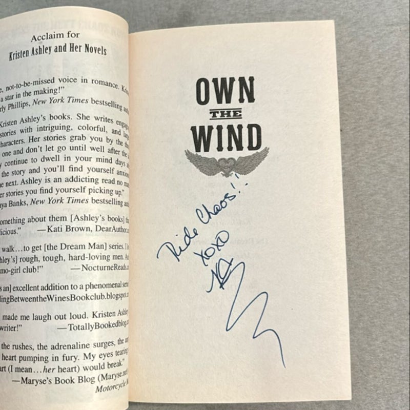 Own the Wind - SIGNED