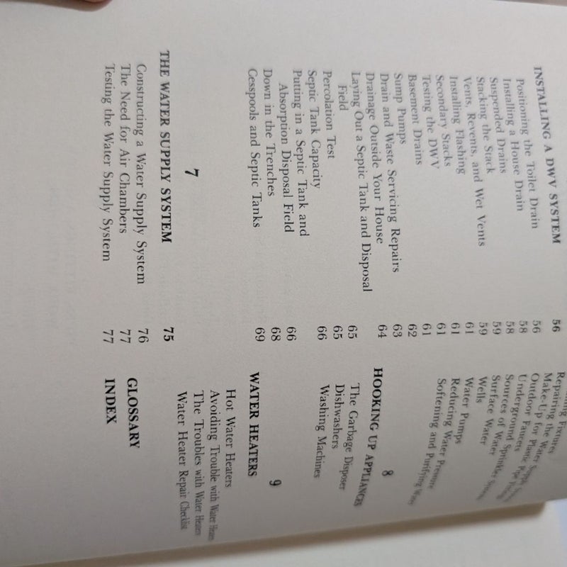 The Complete Book of Home Plumbing