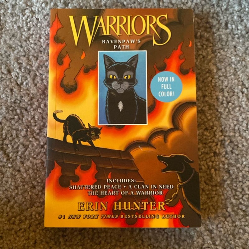 Warriors Manga: Ravenpaw's Path: 3 Full-Color Warriors Manga Books In 1