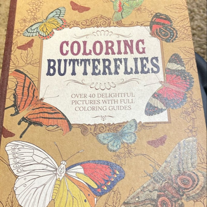 Coloring Butterflies 