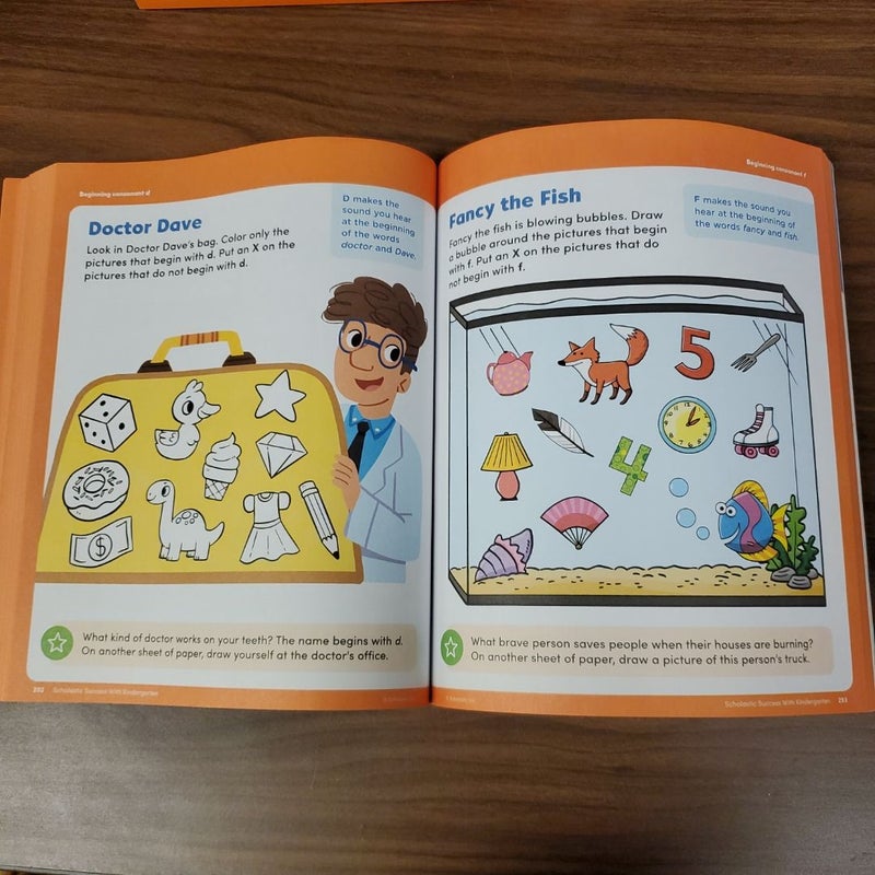 Scholastic Success With Kindergarten Workbook