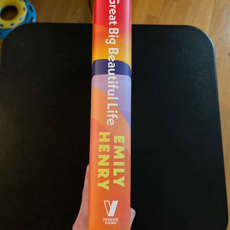 Waterstones signed Great Big Beautiful Life 