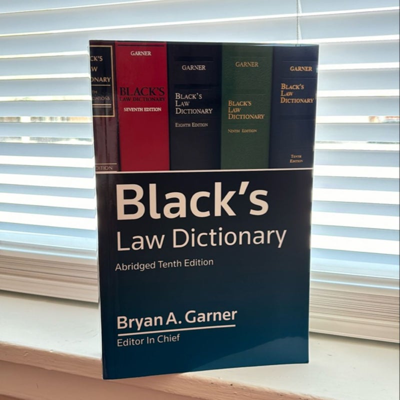 Garner Black’s Law Dictionary