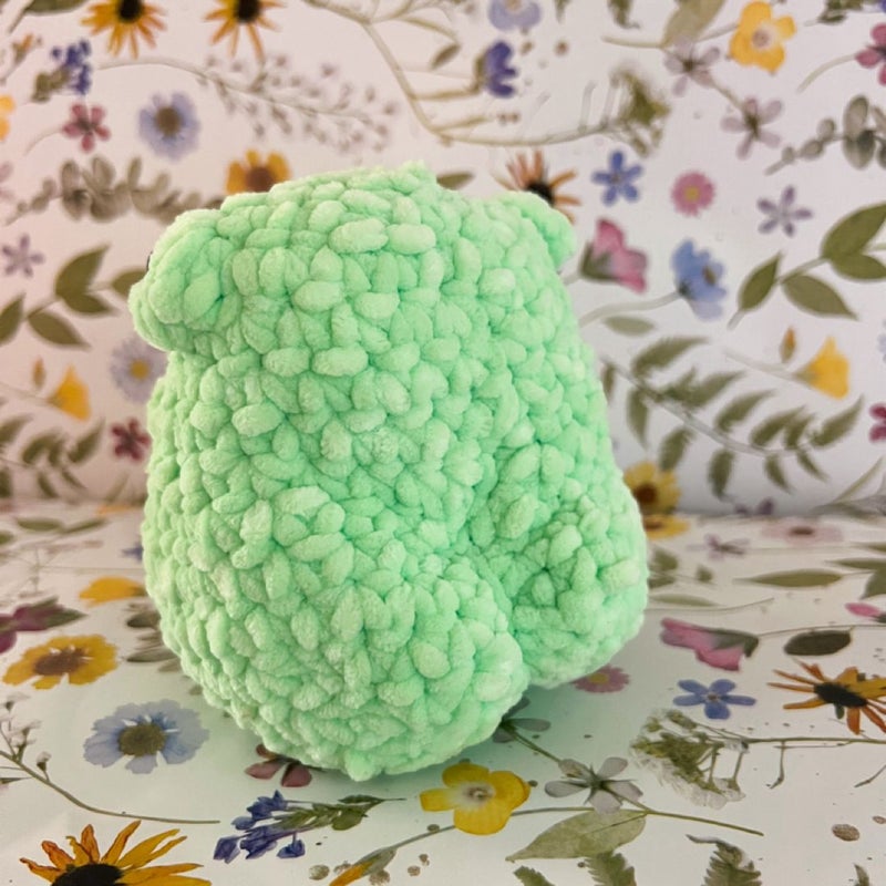 Crochet Cheeky Frogs