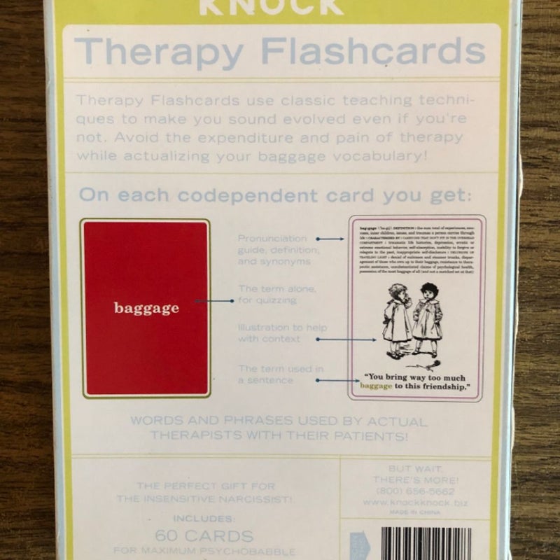 Therapy Flashcards