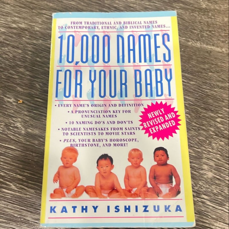 10,000 Names for Your Baby