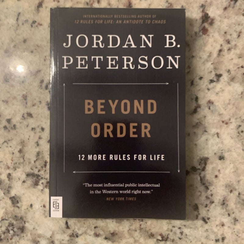 Beyond Order