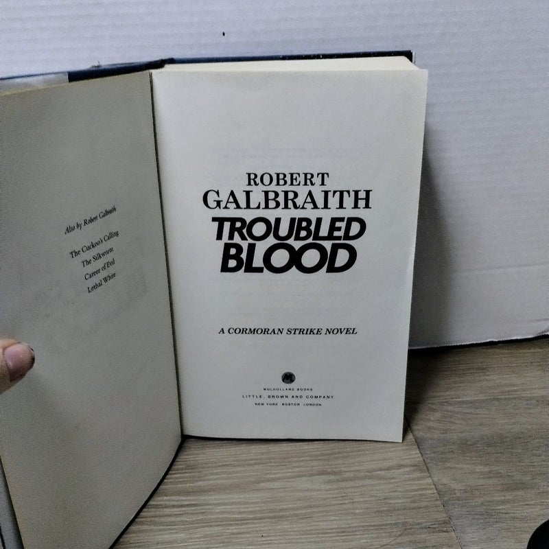 Troubled Blood ( First Edition First Printing)