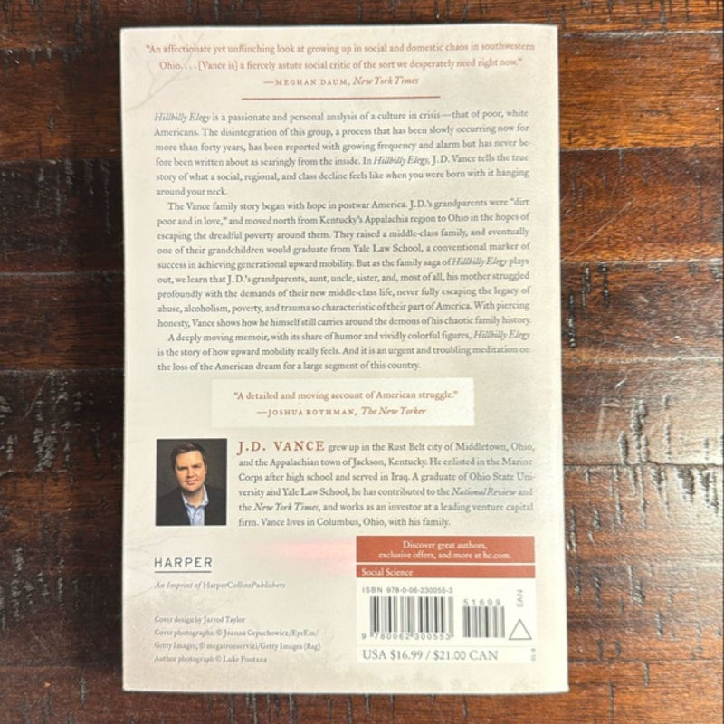 Hillbilly Elegy