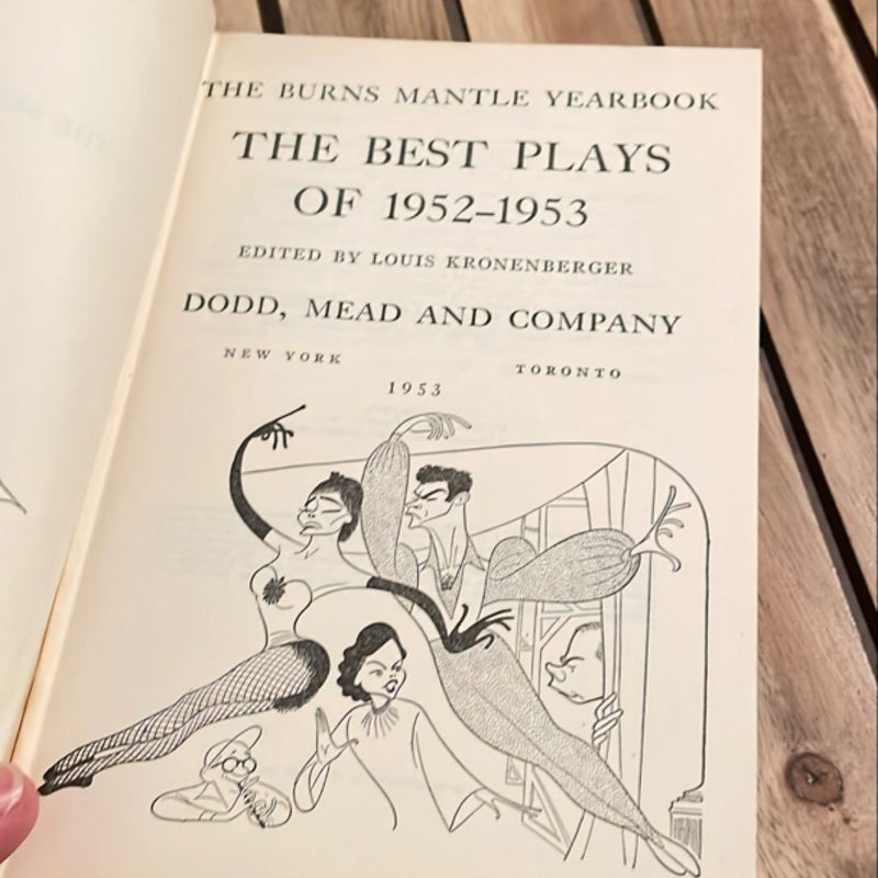 The Best Plays of 1952-1953 (1953)