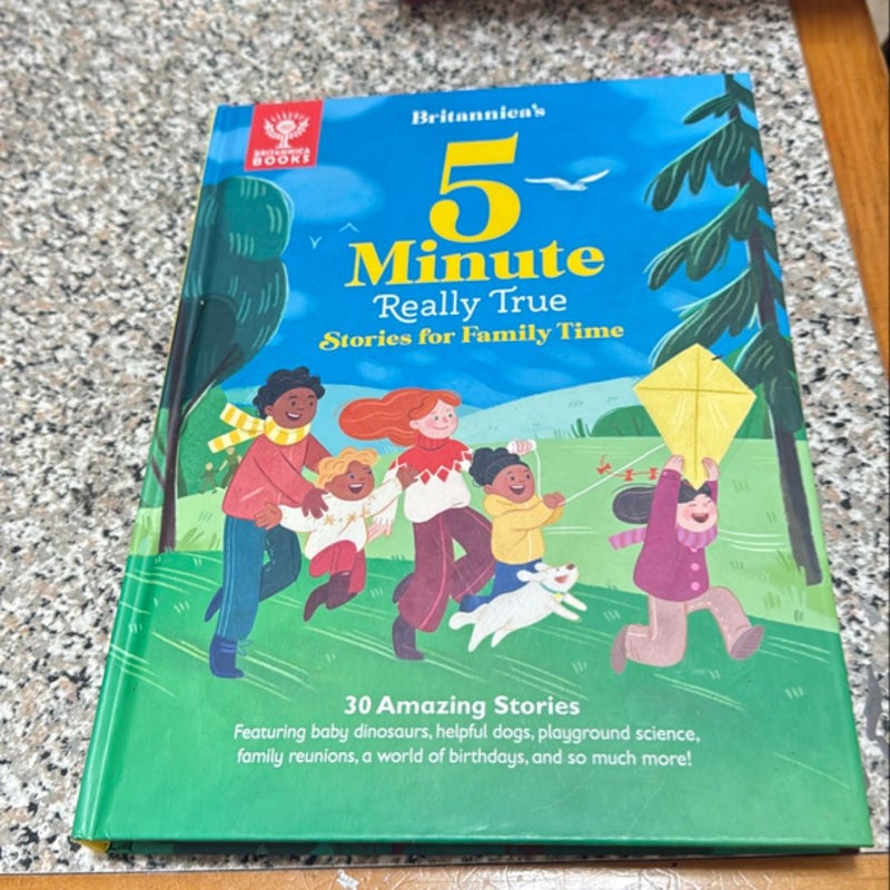 Britannica's 5-Minute Really True Stories for Family Time