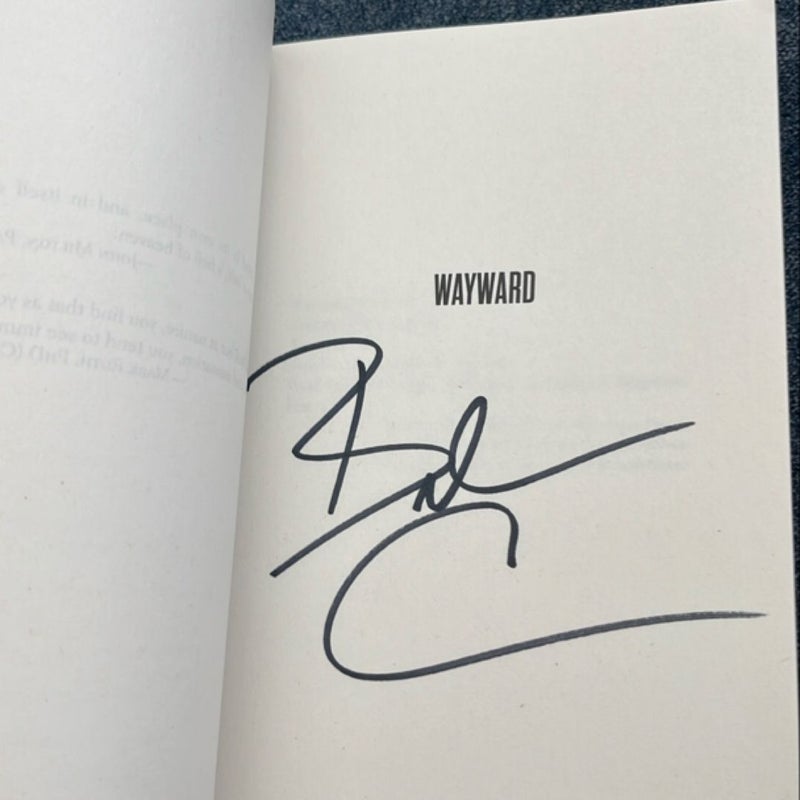 SIGNED Wayward Pines Trilogy
