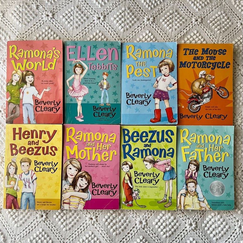 Beverly Cleary 8 book BUNDLE