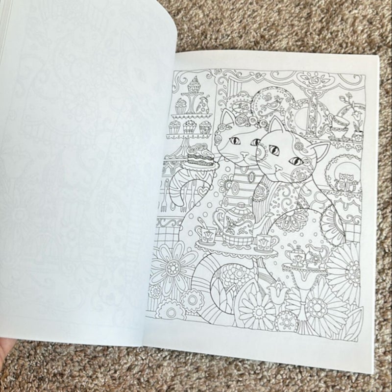 Creative Haven Creative Cats Coloring Book