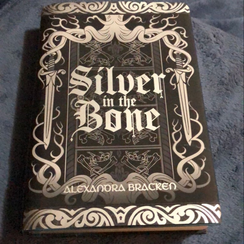 Silver In The Bone Owlcrate Sprayed Edges NEW