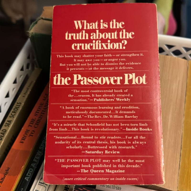 The Passover Plot by Hugh J. Schonfield , Paperback | Pangobooks