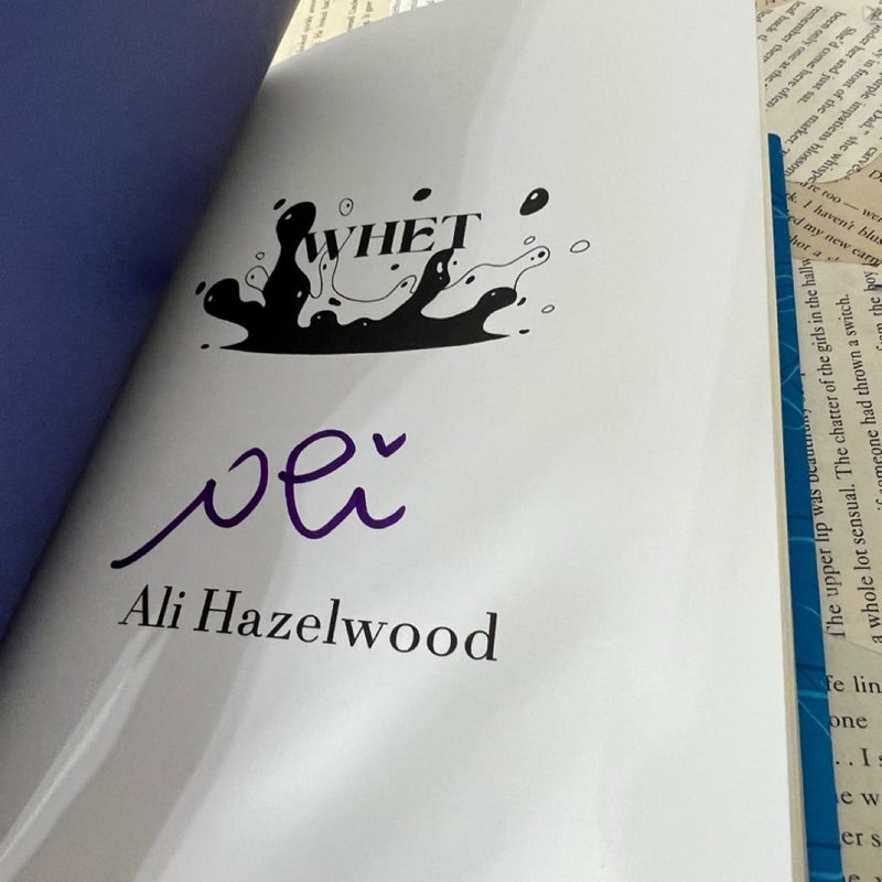 Whet/Deep End Steamy Lit Edition Hand Signed