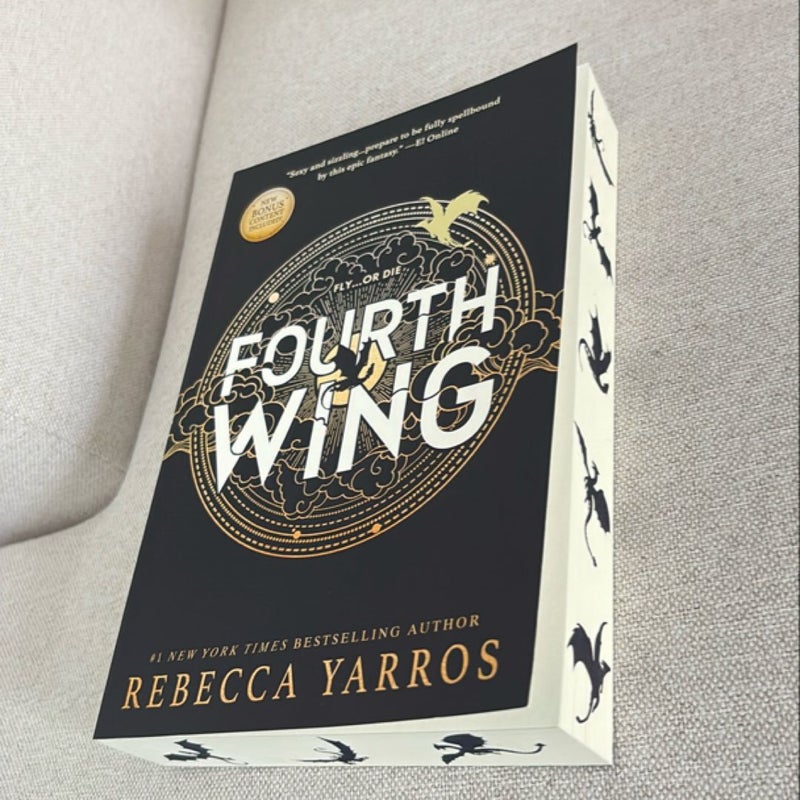 Fourth Wing Paperback First Edition