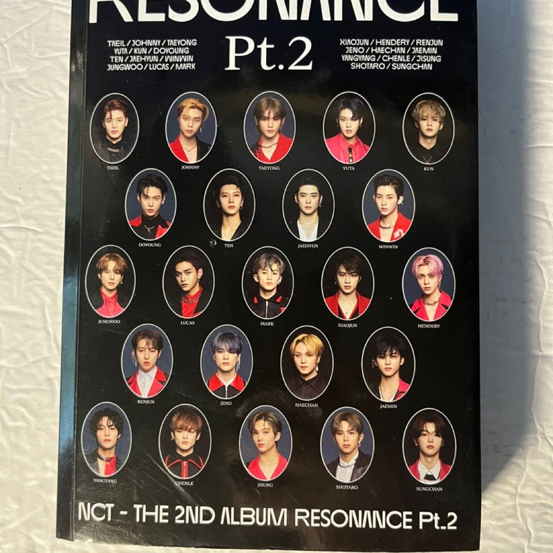 NCT - THE 2ND ALBUM RESONANCE Pt.2 - Random NCT 2020 Transparent Photocard Set