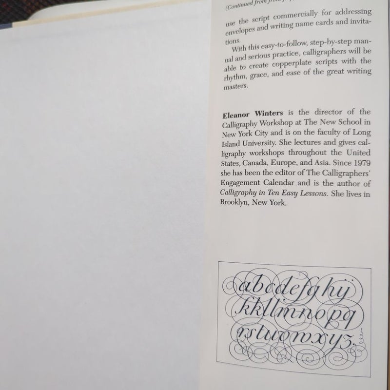 Mastering Copperplate Calligraphy