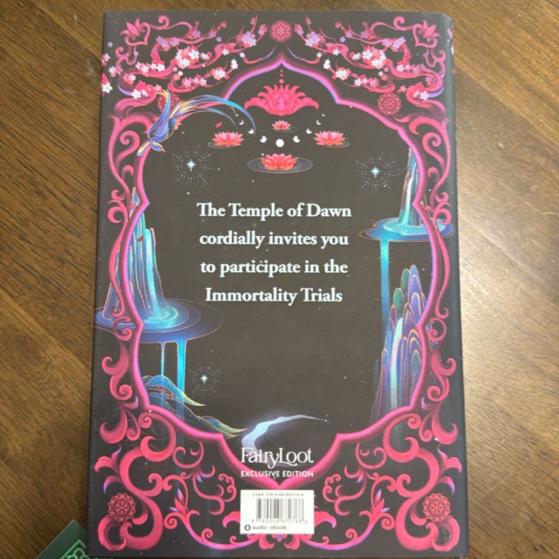 The Scorpion and the Night Blossom Fairyloot special edition 