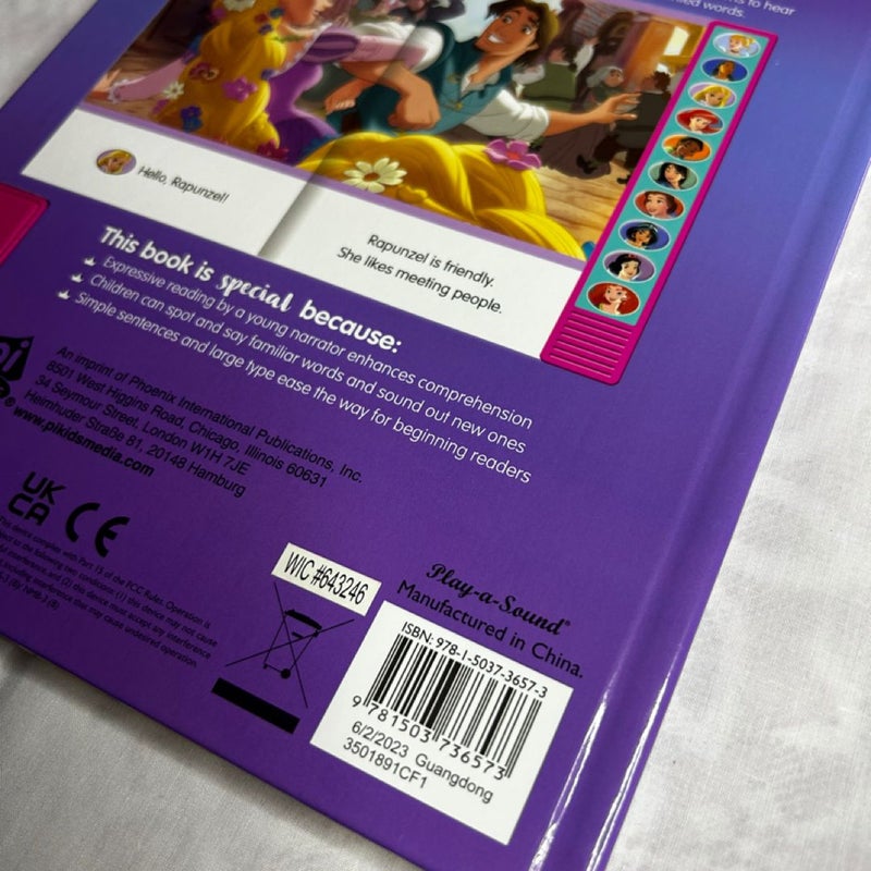 Disney Princess: Princess Friends I'm Ready to Read Sound Book