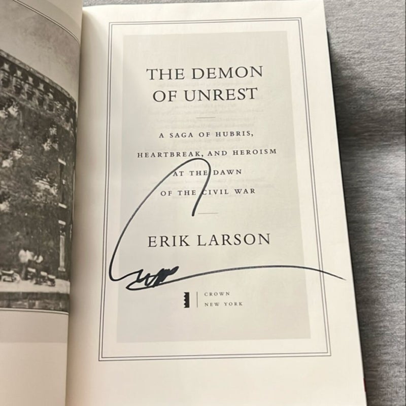 💥 The Demon of Unrest *SIGNED* 