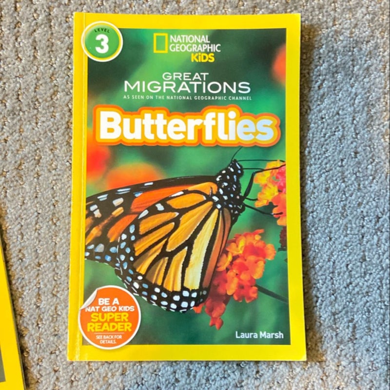 National Geographic Readers: Great Migrations Butterflies