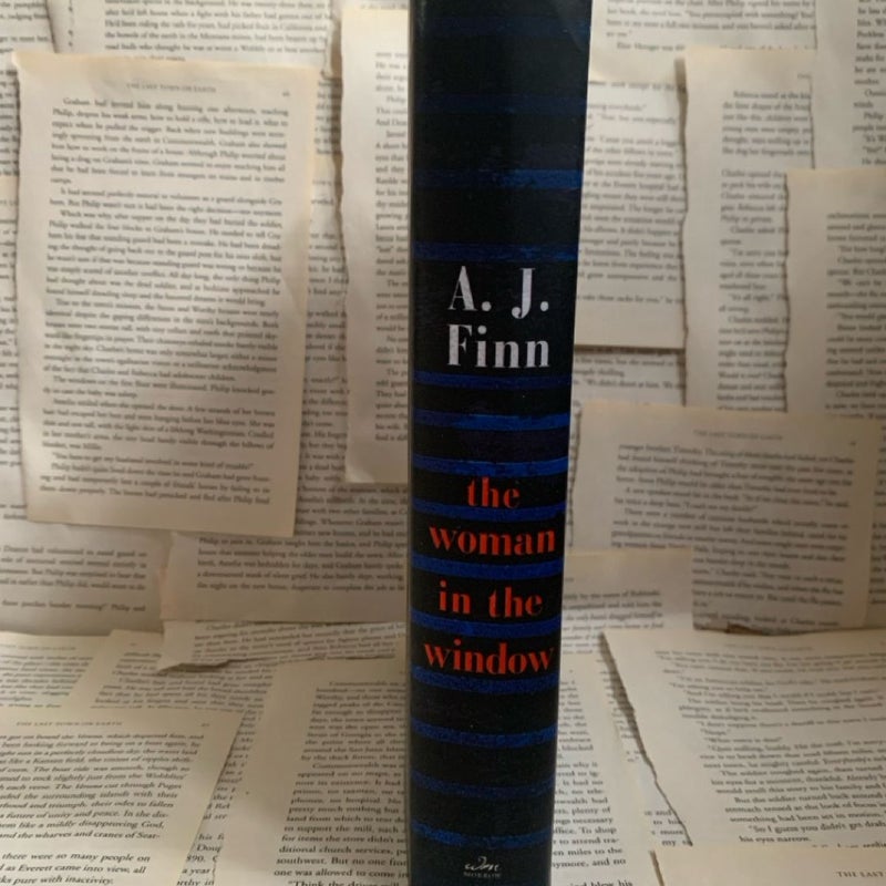 First Edition The Women in the Window by A.J. Finn