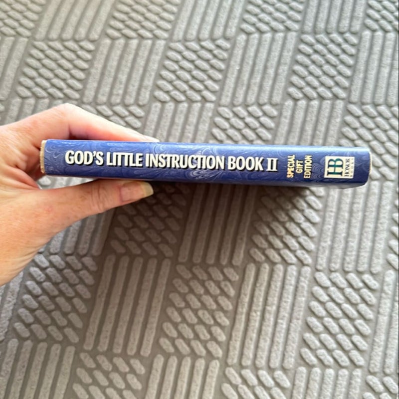 God's Little Instruction